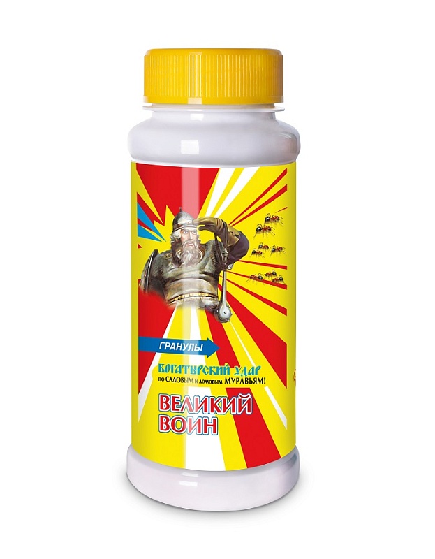 Великий Воин гранулы от муравьев 